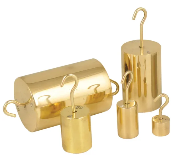 Hooked Weight Brass
