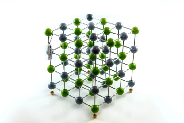 NaCl Crystal Sodium Chloride Molecular Model
