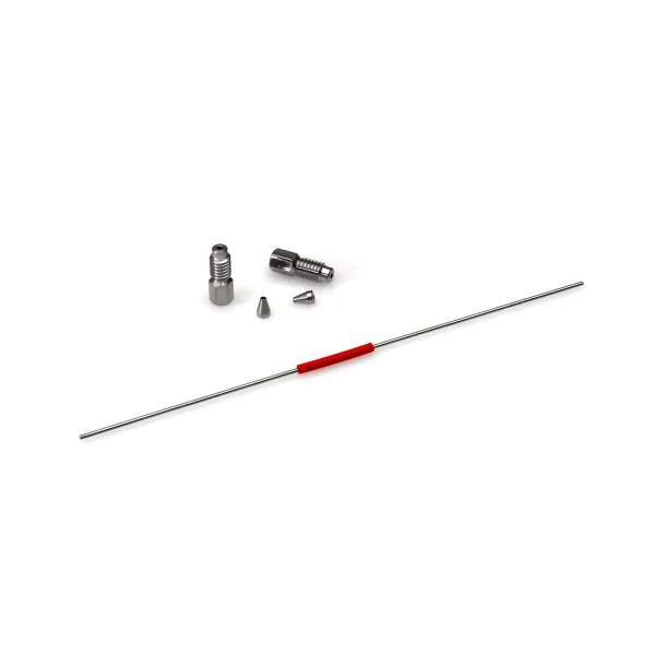 Capillary, SS, 0.12 x 100mm, w/Fittings