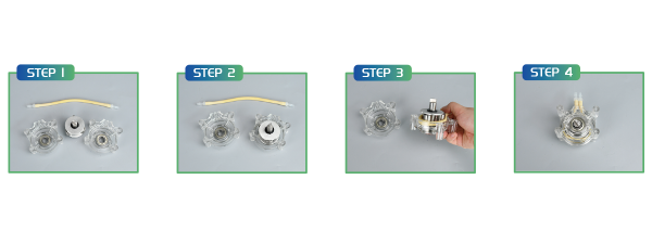 SN15/SN25 peristaltic pump head - Image 2