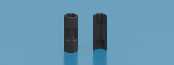 PEEK internal threaded joint (1/2-20UNF) - Image 4
