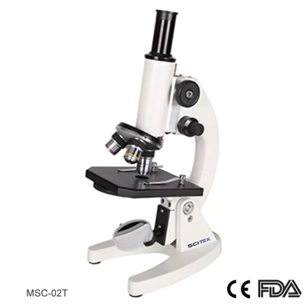 Economical Teaching Microscope, Monocular Vertical Tube  Model : MSC-02T