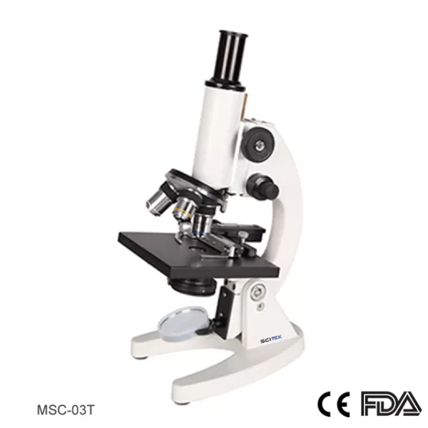 MSC-03T Teaching Microscope, Monocular Vertical Tube