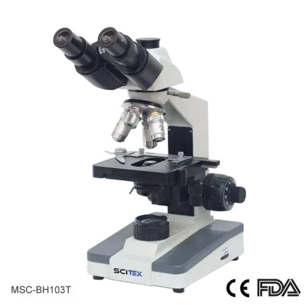 MSC-BH103T/MSC-BS103T Biological Microscope, Trinocular Viewing Head