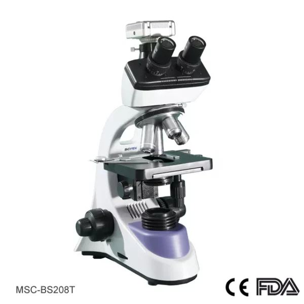 MSC-BH208T Biological Microscope, Trinocular Head