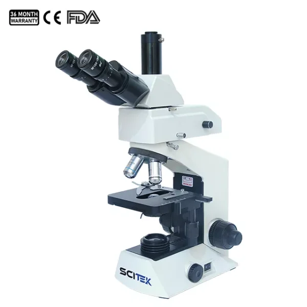 MSC-F201T Fluorescence Microscope, Seidentopf Trinocular