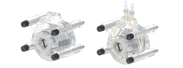 SN15/SN25 peristaltic pump head