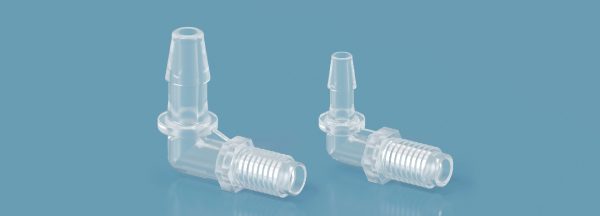 L-type external thread right angle joint
