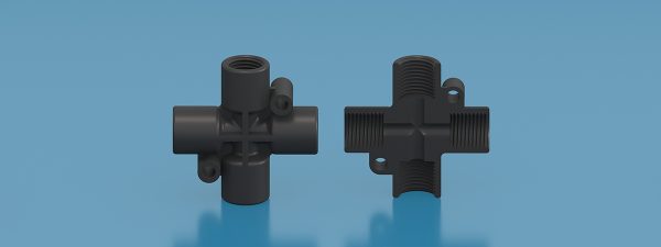 PEEK internal threaded joint (1/2-20UNF)