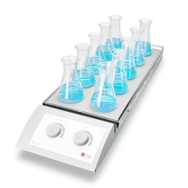 MS-H-S10 10-Position Magnetic Hotplate Stirrer - Image 2