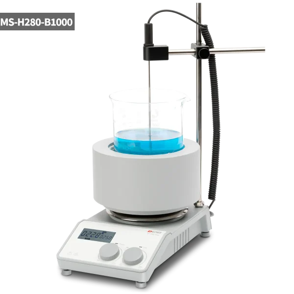 LCD Digital Magnetic Stirrer with Electric Heating Mantle - Image 5