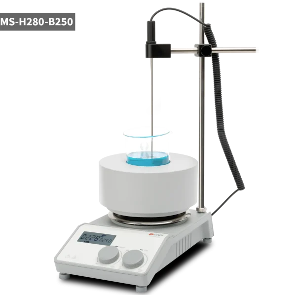 LCD Digital Magnetic Stirrer with Electric Heating Mantle - Image 4
