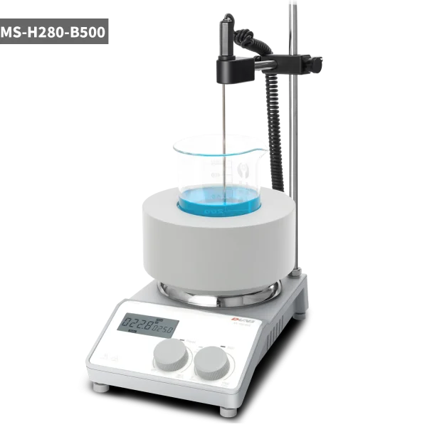 LCD Digital Magnetic Stirrer with Electric Heating Mantle - Image 3