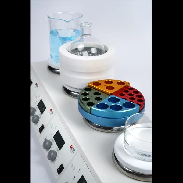MS-H340-S4 LCD 4-Channel Digital Magnetic Hotplate Stirrer - Image 2