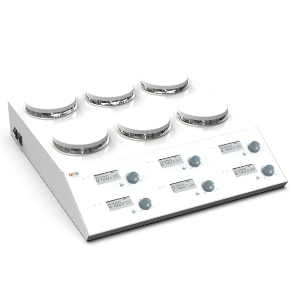 4/6 Channel LCD Digital Magnetic Stirrer - Image 3