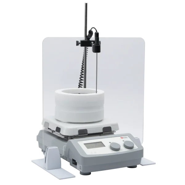 MS7-H550-Pro LCD Digital Magnetic Hotplate Stirrer With 7 Inch Ceramic Plate - Image 2