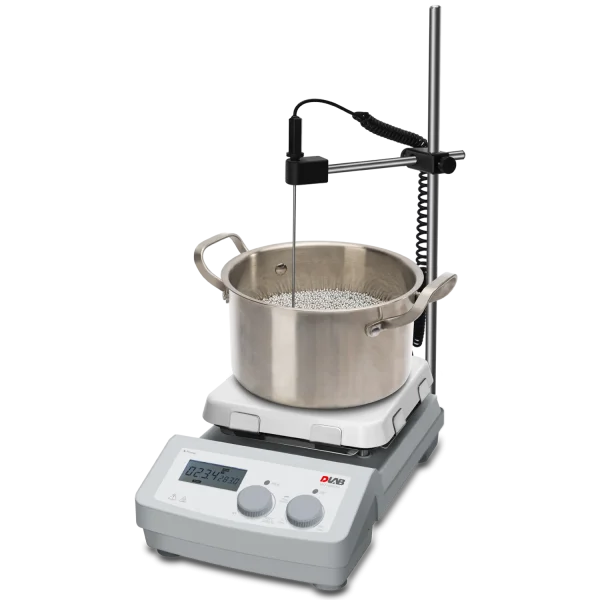 MS7-H550-Pro LCD Digital Magnetic Hotplate Stirrer With 7 Inch Ceramic Plate - Image 3