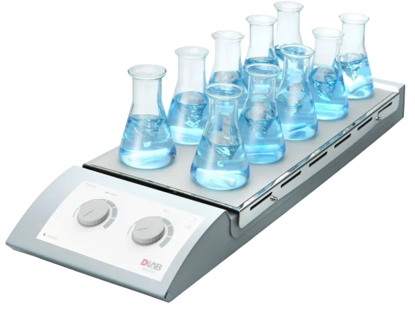 MS-H-S10 10-Position Magnetic Hotplate Stirrer