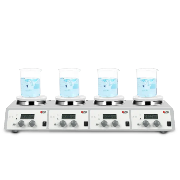 MS-H340-S4 LCD 4-Channel Digital Magnetic Hotplate Stirrer