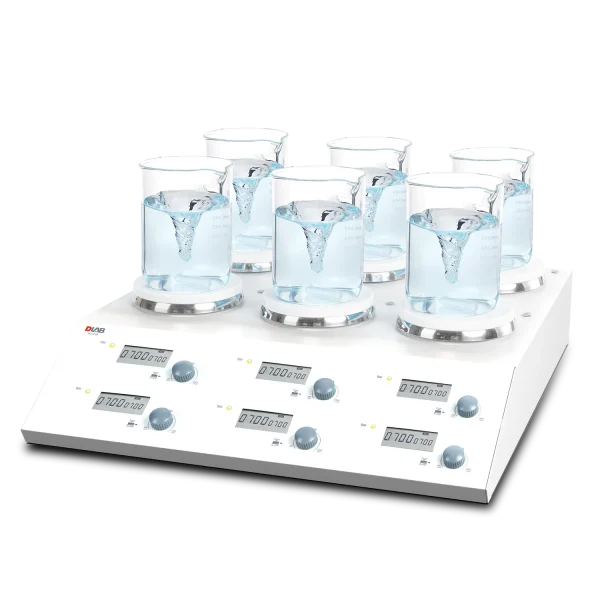 4/6 Channel LCD Digital Magnetic Stirrer